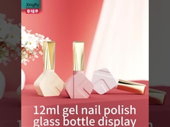 12 ml nagellakfles Nieuw ontwerp speciale vorm UV gel nagellak glasfles