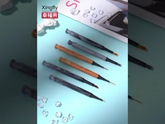 Nagelverfborstel Hoofdgel Nagellak Nagelverf Nagelkunst Borstel Pen Geschikt met vervangbaar borstel