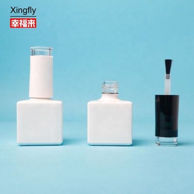 Goede prijs 17 ml Gel Nagellak Vierkante Fles Spray Coating Cap Met Borstel online