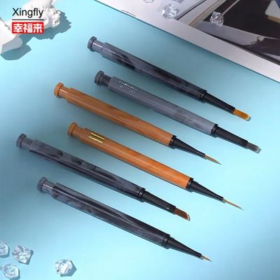 Goede prijs Nagelverfborstel Hoofdgel Nagellak Nagelverf Nagelkunst Borstel Pen met vervangbare borstel online