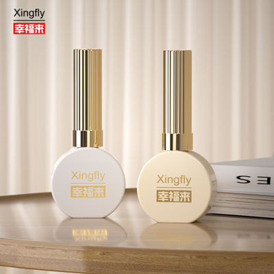 Goede prijs 15 ml nagellak fles Ronde witte coating UV gel nagellak glazen fles voor nagellak online