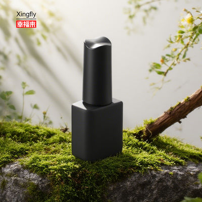 Goede prijs 8ml Custom Gel Nail Polish Base Coat Top Coat Cosmetic Packaging UV  Glass Bottles  online