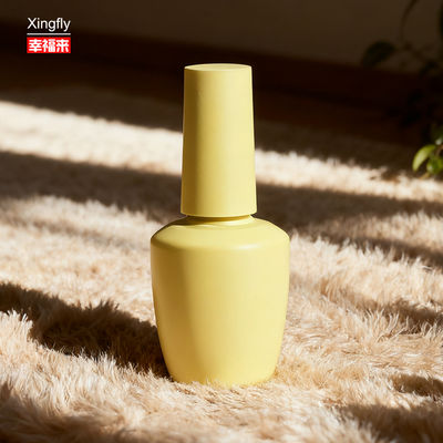 Goede prijs 17ml Modern Custom Black Bottle Gel Polish Glass Nail Polish Capacity Nail Art Bottles online