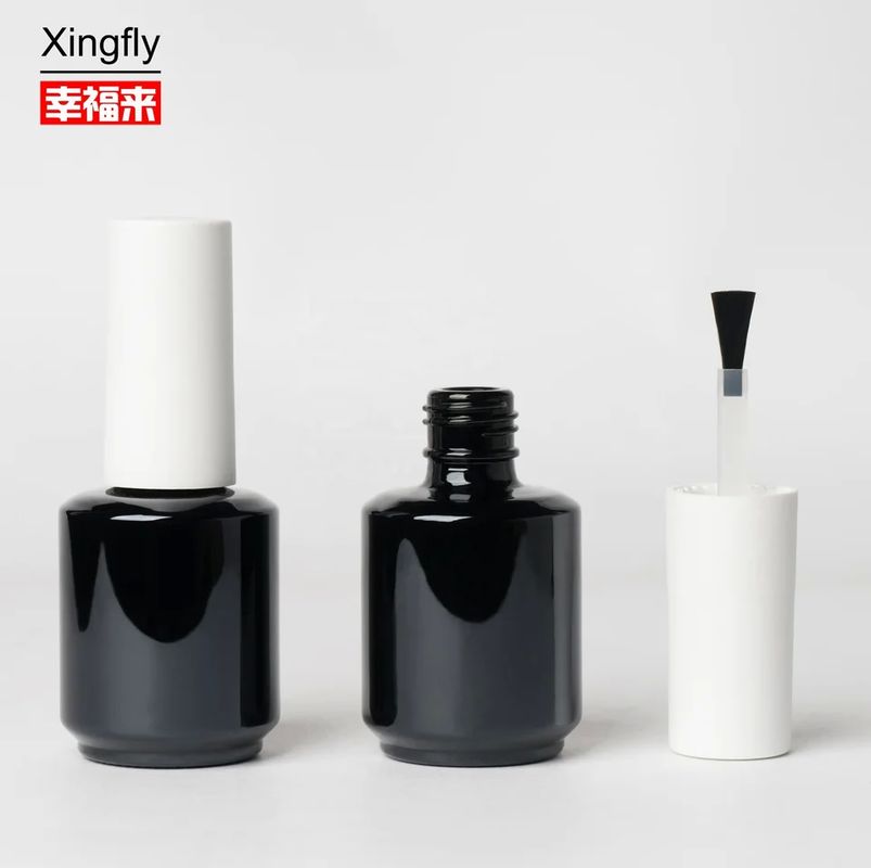 Kap met borstel 5 ml nagellak fles Multicapacity Multicolor