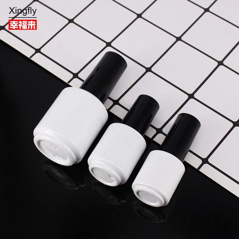 5 ml nagellakflessen Custom Leeg Rond Glas Gel Kleur Gellak