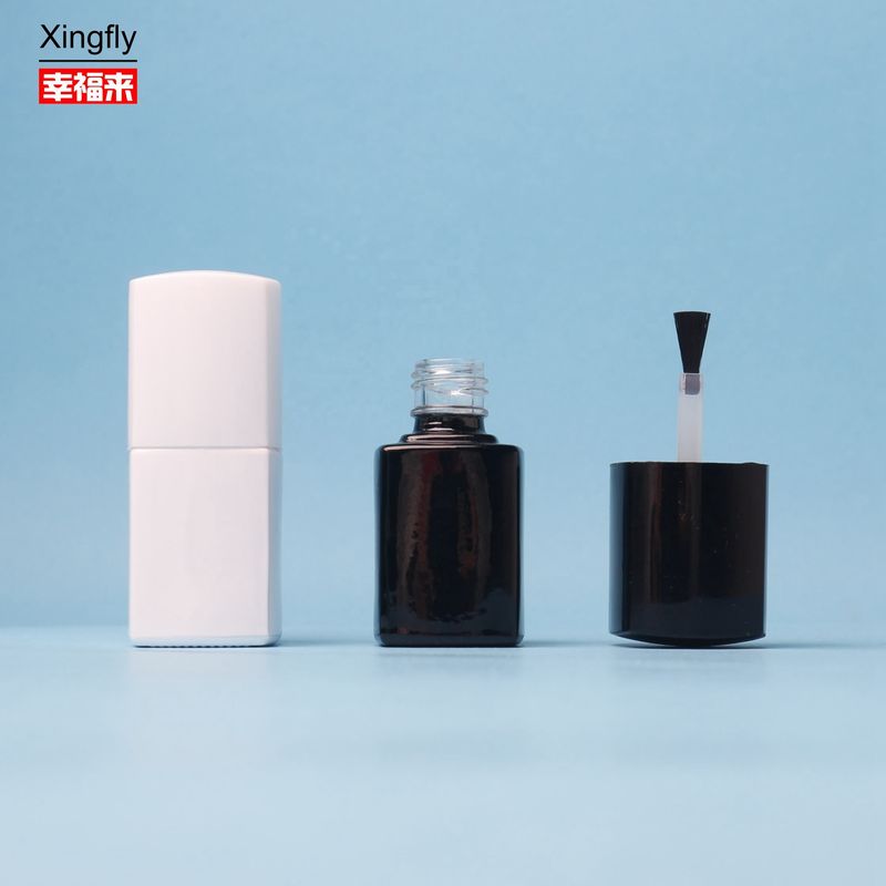 5 ml nagellakfles Leeg, helder glas Nagellakfles met borstel en dop