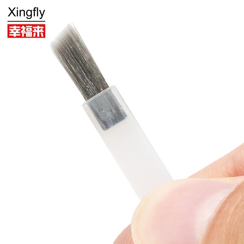 OEM zachte borstel hardheid nagelkunst borstels Acryl nagellak fles Vervangbaar nagelborstel