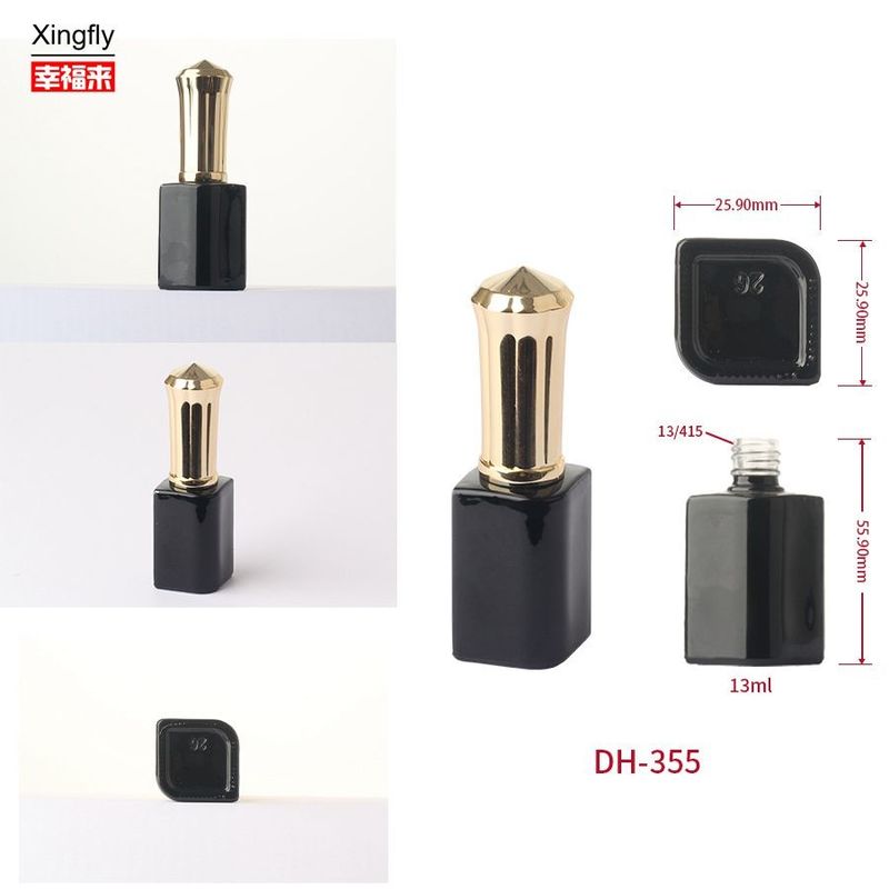 13 ml gellak vierkant fles UV gellak fles grote heldere nagellak fles