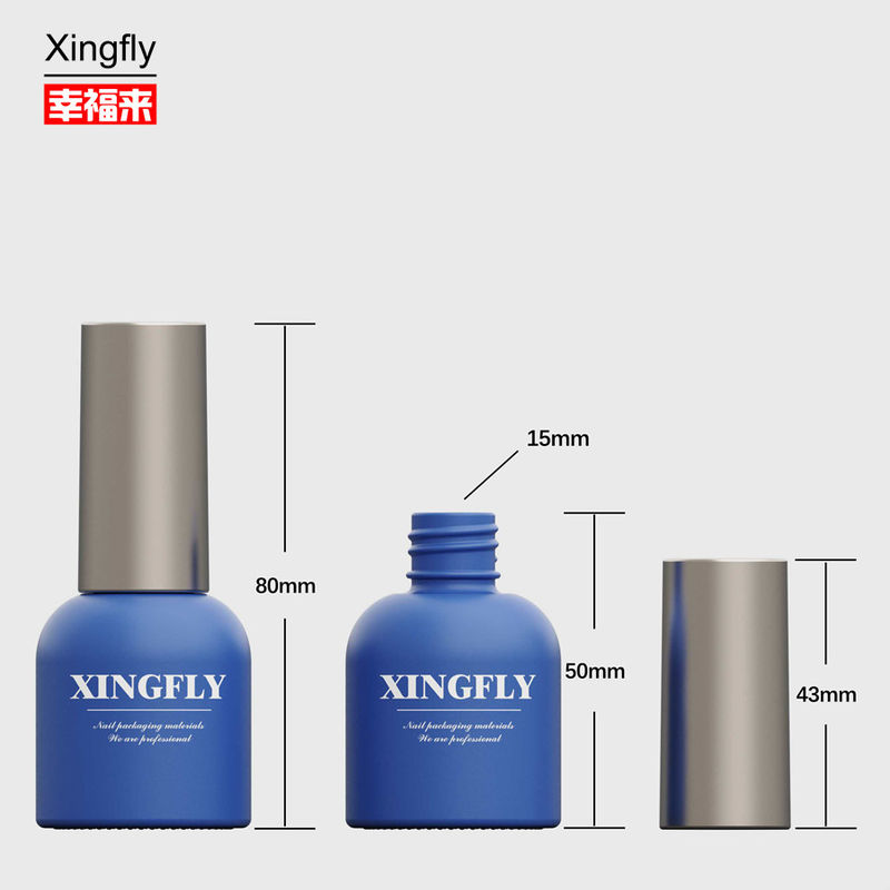 UV Gel 14ml Nagellak Fles Gel Nagellak Leeg Glas Op maat gedrukte Nagellak Flessen