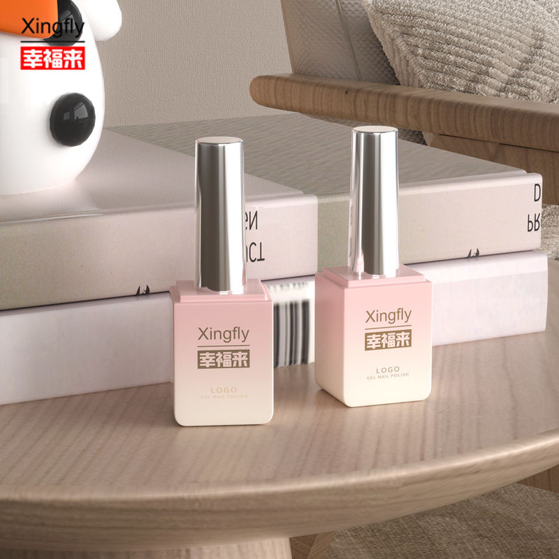 Gel Polish Vierkante Fles Schoonheids- en cosmetica-industrie 13 ml UV Gel Polish Glasfles