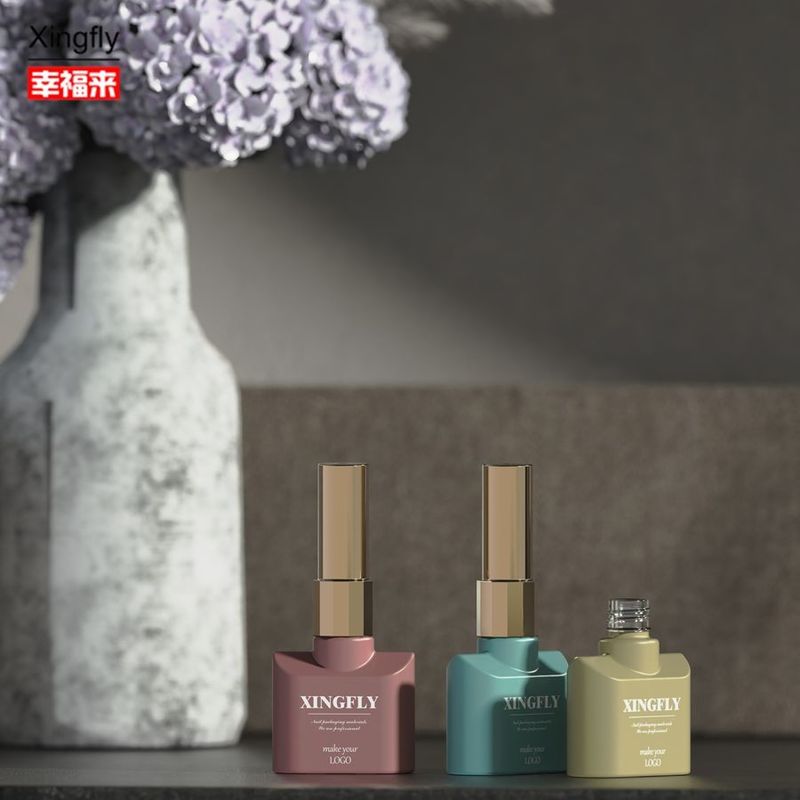 12 ml nagellakfles Leeg nagellak UV gel nagellakfles Glasfles Met Kapborstel
