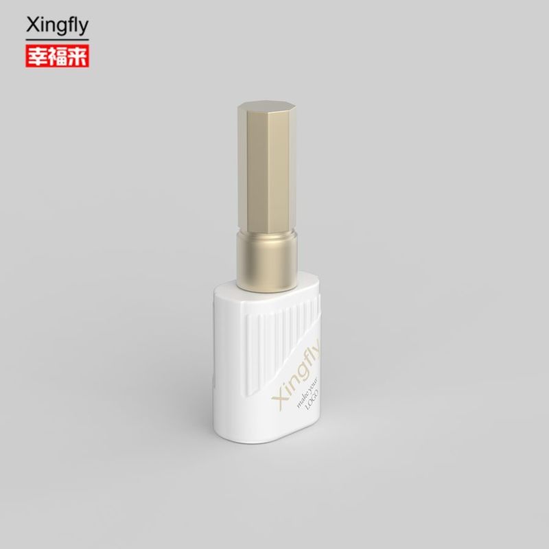 10 ml nagellakfles Custom Printed UV Gel Nagellakflessen met borstelkap
