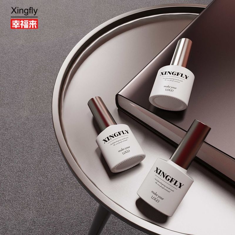 8 ml nagellak fles Uniek ontwerp Leeg UV gel nagellak cosmetica glazen fles