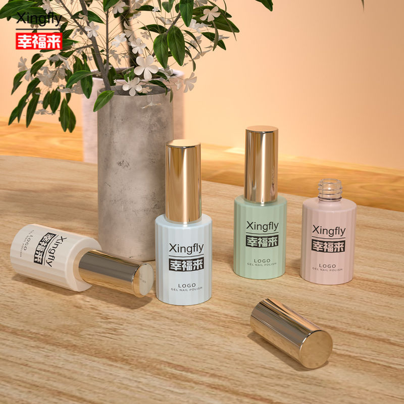 12 ml nagellakfles UV-gel glasfles voor breed borstel uniek ontwerp