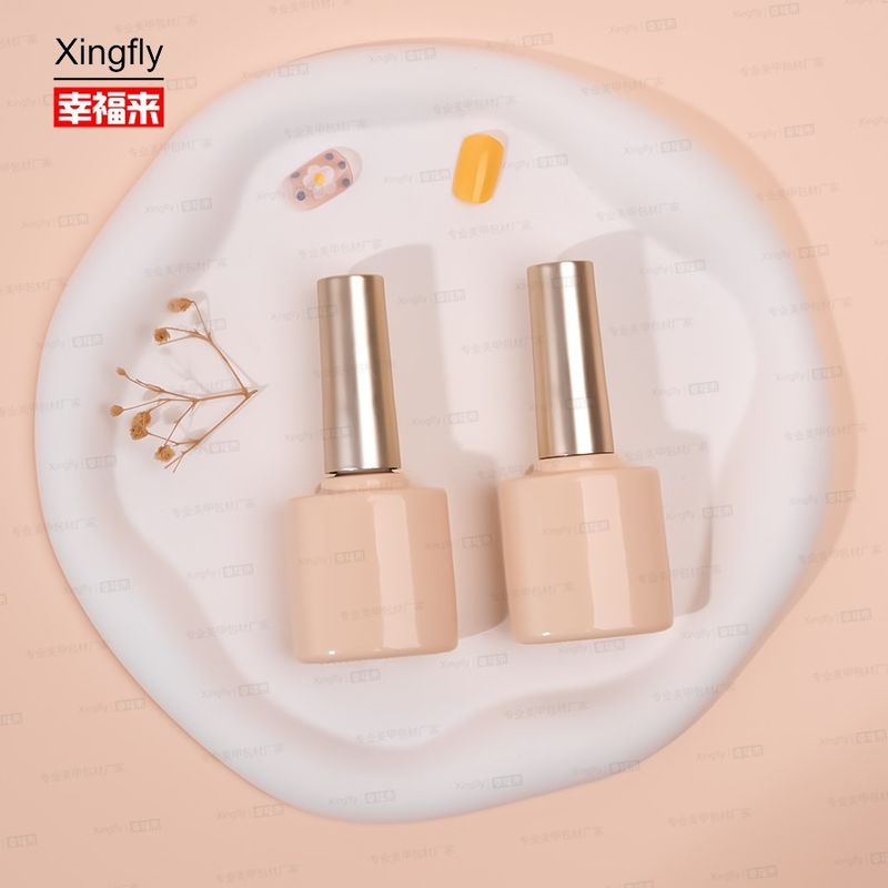 Gepersonaliseerd logo 10 ml Nagelgel Oliefles Leeg glasfles voor nagellak