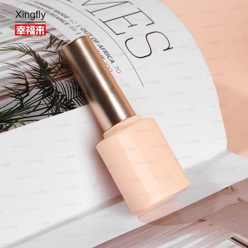 Gepersonaliseerd logo 10 ml Nagelgel Oliefles Leeg glasfles voor nagellak