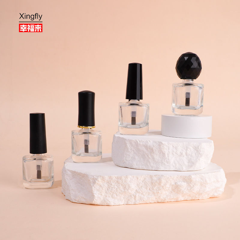 8ml Lege Glazen Oversized Unieke Gel Nagellak Flessen Met Dop en Kwast