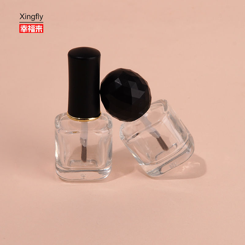 8ml Lege Glazen Oversized Unieke Gel Nagellak Flessen Met Dop en Kwast