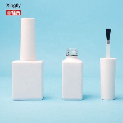 10 ml gelfles gel poetsplaat vierkant gecoate met plastic dop