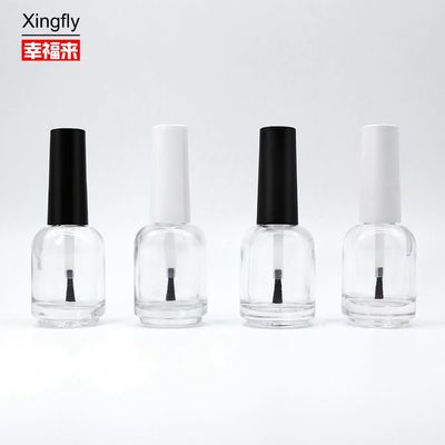 15 ml ronde nagellakfles UV gel nagellakfles met dop en borstel