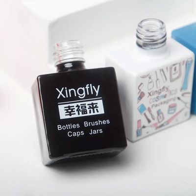 Goede prijs 5 ml lege nagellakflessen met borstel voor cosmetisch industrieel gebruik online