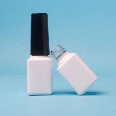 Witte lege nagellak flessen schroefkap Moderne prachtige oppervlakte afwerking