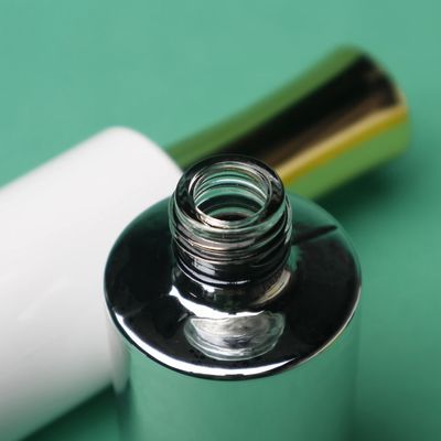 Afdichtkap leeg glas nagellakflessen glad oppervlak SGS