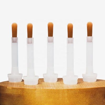 Plastic Nylon Borstel Op Nagellak Vervanging Wit en Grijs