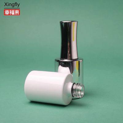 Glas 15 ml nagellak fles op maat UV coating met borstel en dop