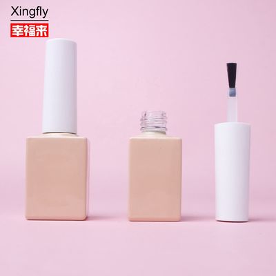 10 ml Nagellak Fles Verpakking Wit Zwart Nagellak Glasfles