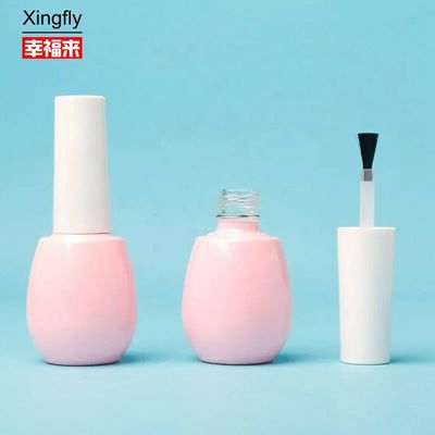 15 ml lege nagelgel flessen op maat cosmetische glazen fles met borstel