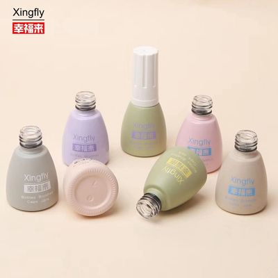 Goede prijs Duidelijke 12 ml Luxury Leeg Gel Glas Nagellak Fles Custom Logo Vierkante Nagellak Fles online
