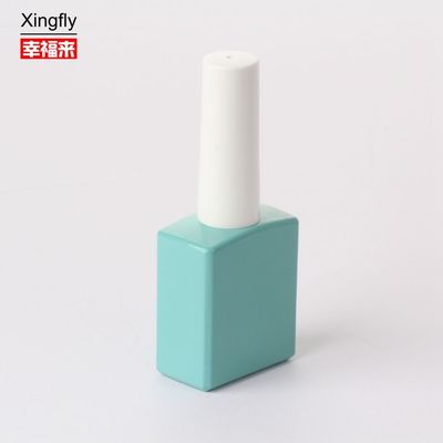 Gellak vierkant fles uniek 13 ml lege UV nagellak fles met dop en borstel