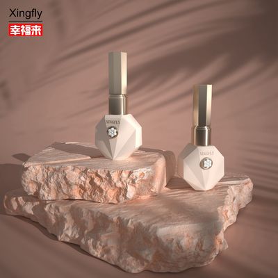 Gepersonaliseerde LOGO Gel Poets vierkant fles voor 10ML-15ML capaciteit met verschillende borstels en caps