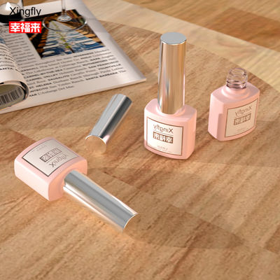 7 ml nagellakfles UV gel nagellakvat Vierkante lege nagellak glasfles