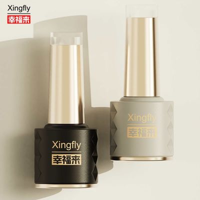 Nieuw ontwerp 8ml nagellak flessen aangepast logo lege gel glazen fles voor nagellak