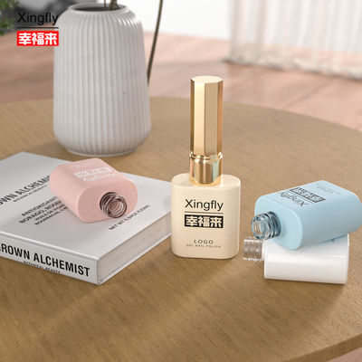 12 ml aangepaste nagellak fles lege cosmetische verpakking gellak glazen fles