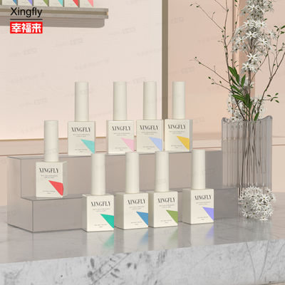 12 ml vierkantgellak leeg nagellak UV-lak glasfles met borstelkap