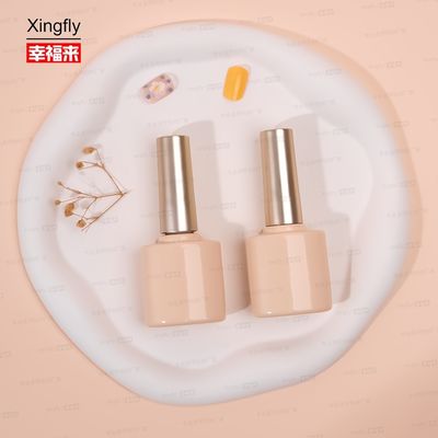Gepersonaliseerd logo 10 ml Nagelgel Oliefles Leeg glasfles voor nagellak