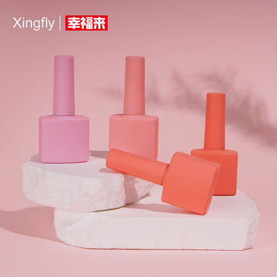 10 ml fancy nagellak flessen aangepast logo UV gel nagellak glasfles