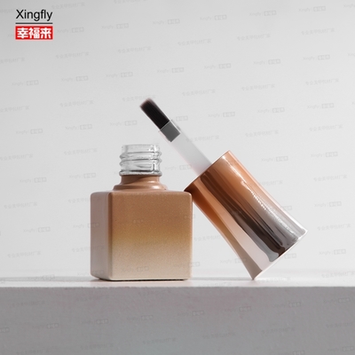 Goede prijs 7ml UV Gel Nail Polish Glass Bottles With Cap Brush Empty Bottle Factory Direct online