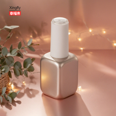 Goede prijs Gepersonaliseerd logo 19ml vierkant glasfles voor cosmetica verpakking gel nagellak olie online
